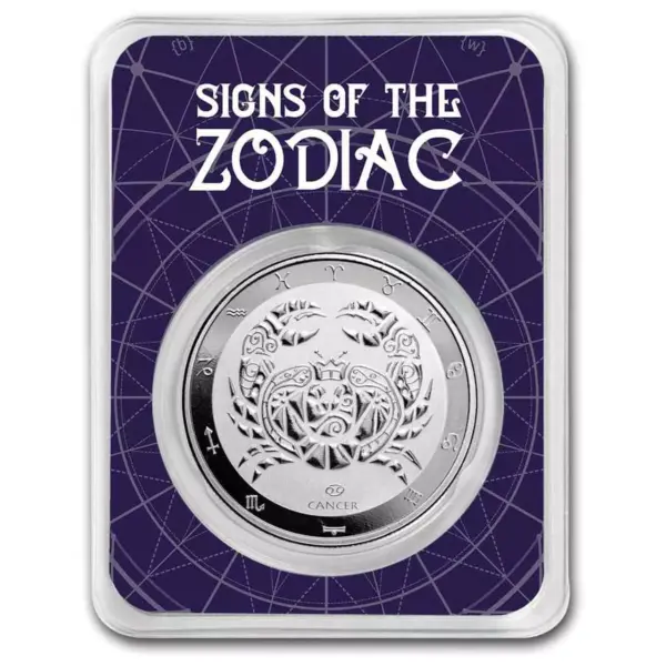 Rak Zodiac Series 1 uncja srebra 2024 TEP