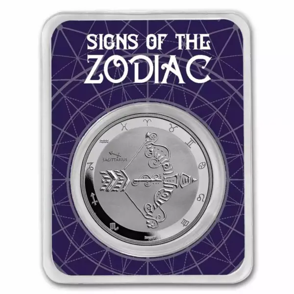 Strzelec Zodiac Series 1 uncja srebra 2024 TEP