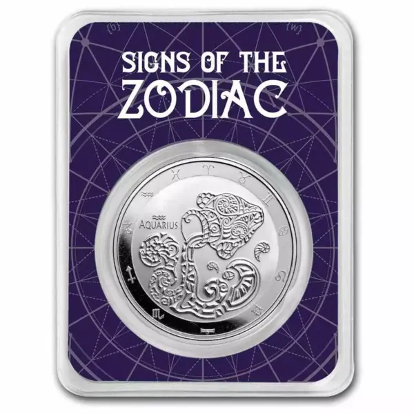 Wodnik Zodiac Series 1 uncja srebra 2024 TEP