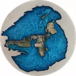 Flat Earth Theory 2 uncje Srebra 2024 High Relief