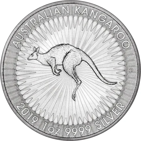 Australijski Kangur 1 uncja srebra 2019