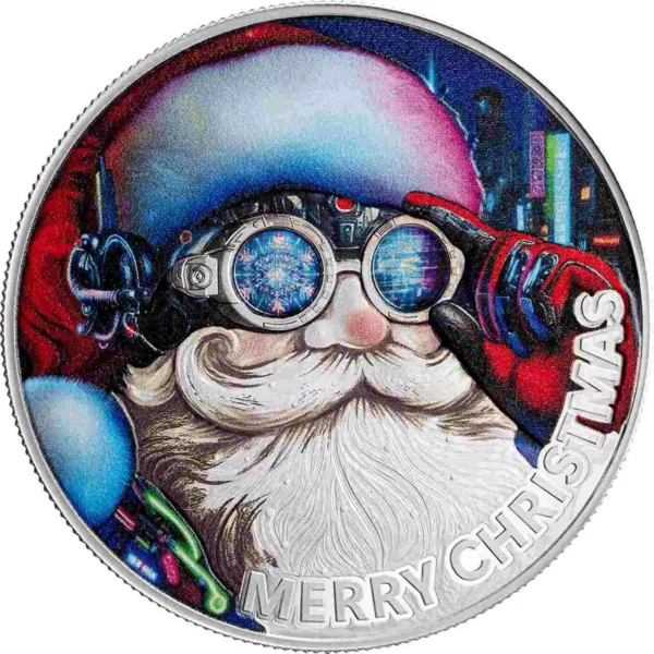 Cyber Claus 1.2 uncji srebra 2025