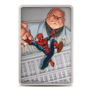 Sztabko moneta Kingpin Spider Man Villains 1 uncja srebra 2024