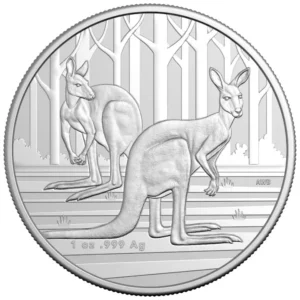 Kangur Australijski RAM 1 uncja srebra 2024