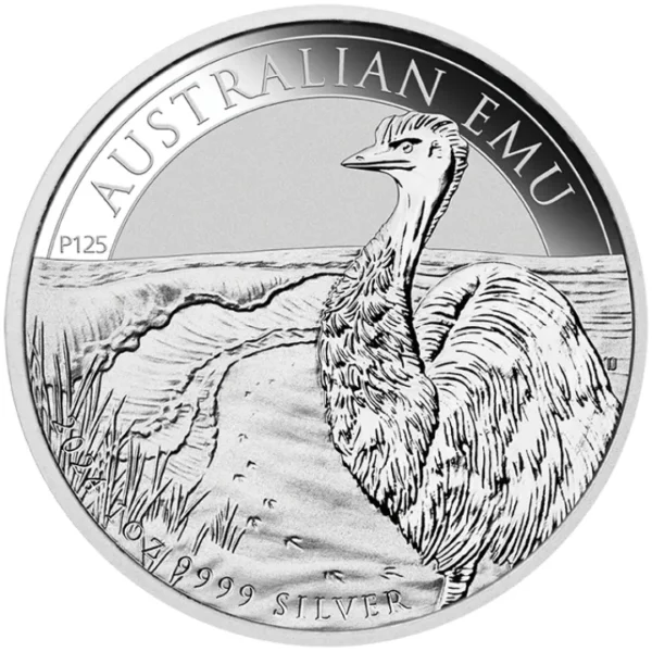 Australian Emu 1 uncja srebra 2024