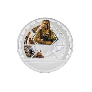 Srebrna moneta Chewbacca Star Wars 3 uncje srebra