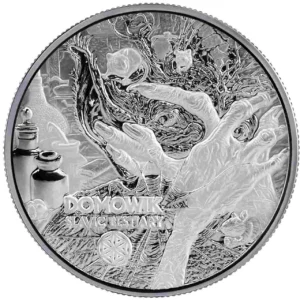Srebrna moneta Domowik Słowiańskie Bestie 2 uncje srebra