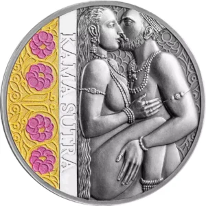 Srebrna moneta Kama Sutra I Moments of Love 1 uncja srebra 2025