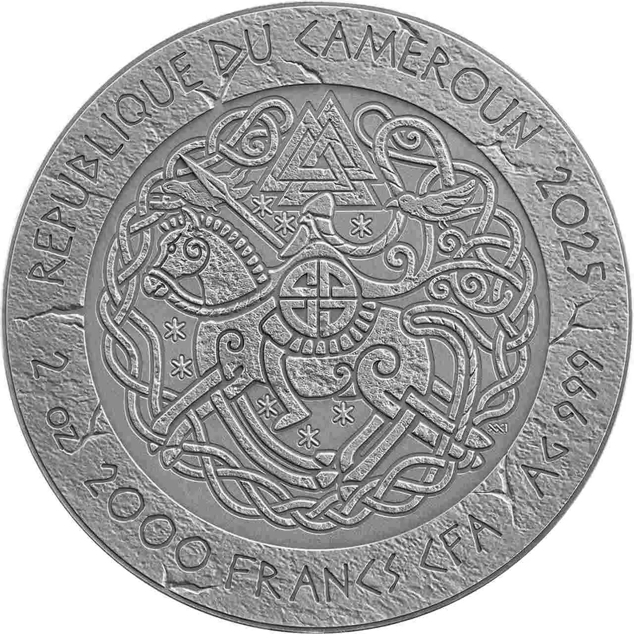 Srebrna moneta Leif Eriksson The Way to Valhalla 2 uncje srebra 2025 - obrazek 10