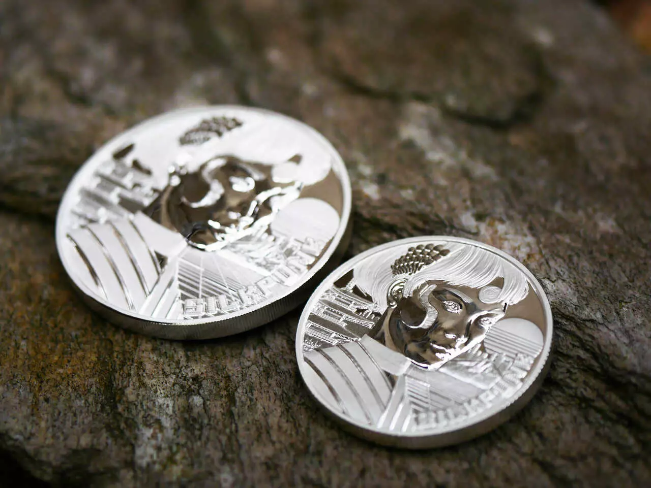 Srebrna moneta Silkpunk The Punk Universe 1 uncja srebra 2024 - obrazek 5