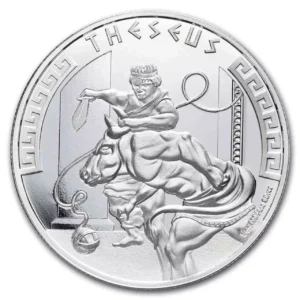 Srebrna moneta Theseus Heroes of Greek Mythology 1 uncja srebra 2024