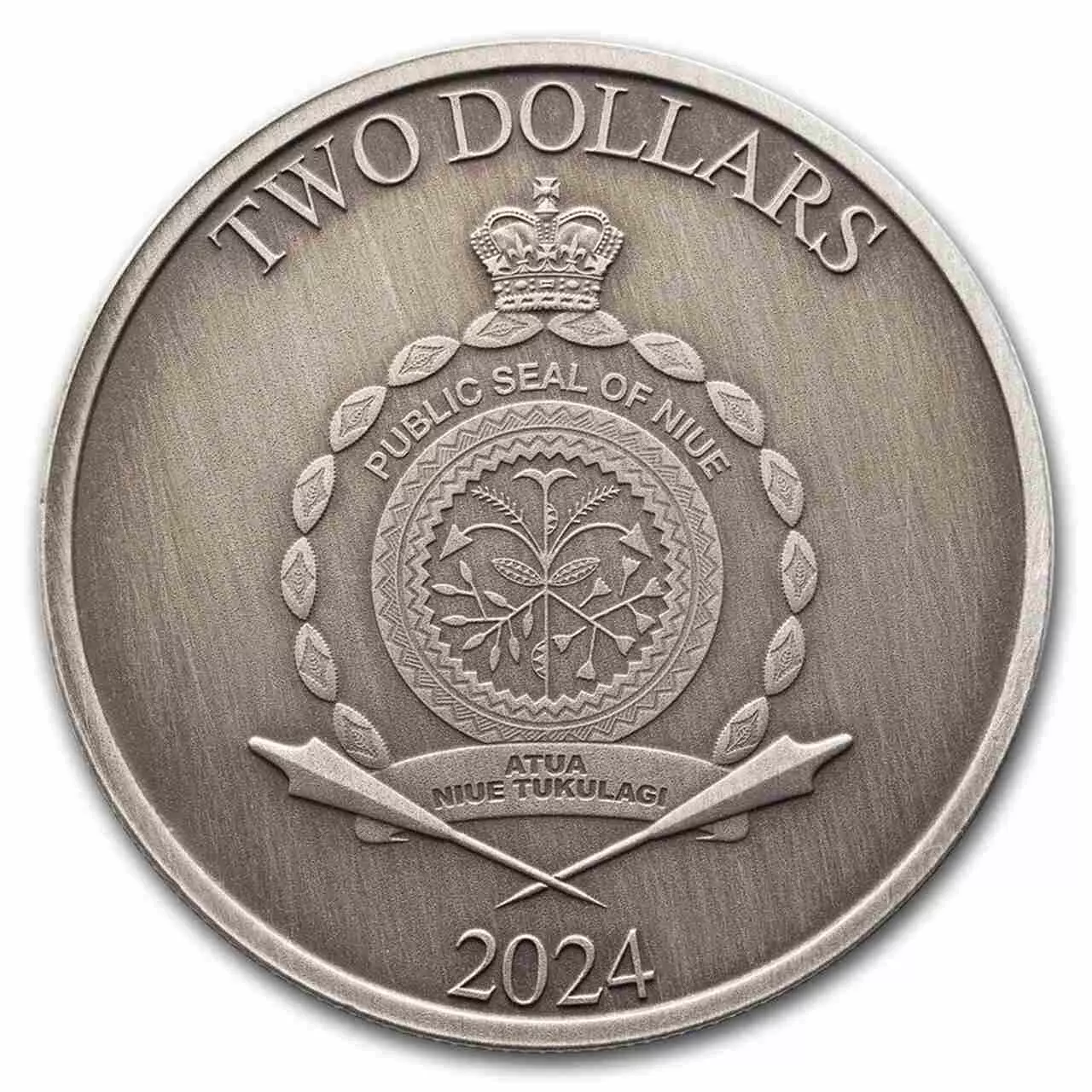 Srebrna moneta Theseus Heroes of Greek Mythology 1 uncja srebra 2024 Antique - obrazek 5