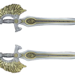 Srebrny numizmat Sword of St.Gabriel 2.5 uncji srebra 2023 Pozłacany