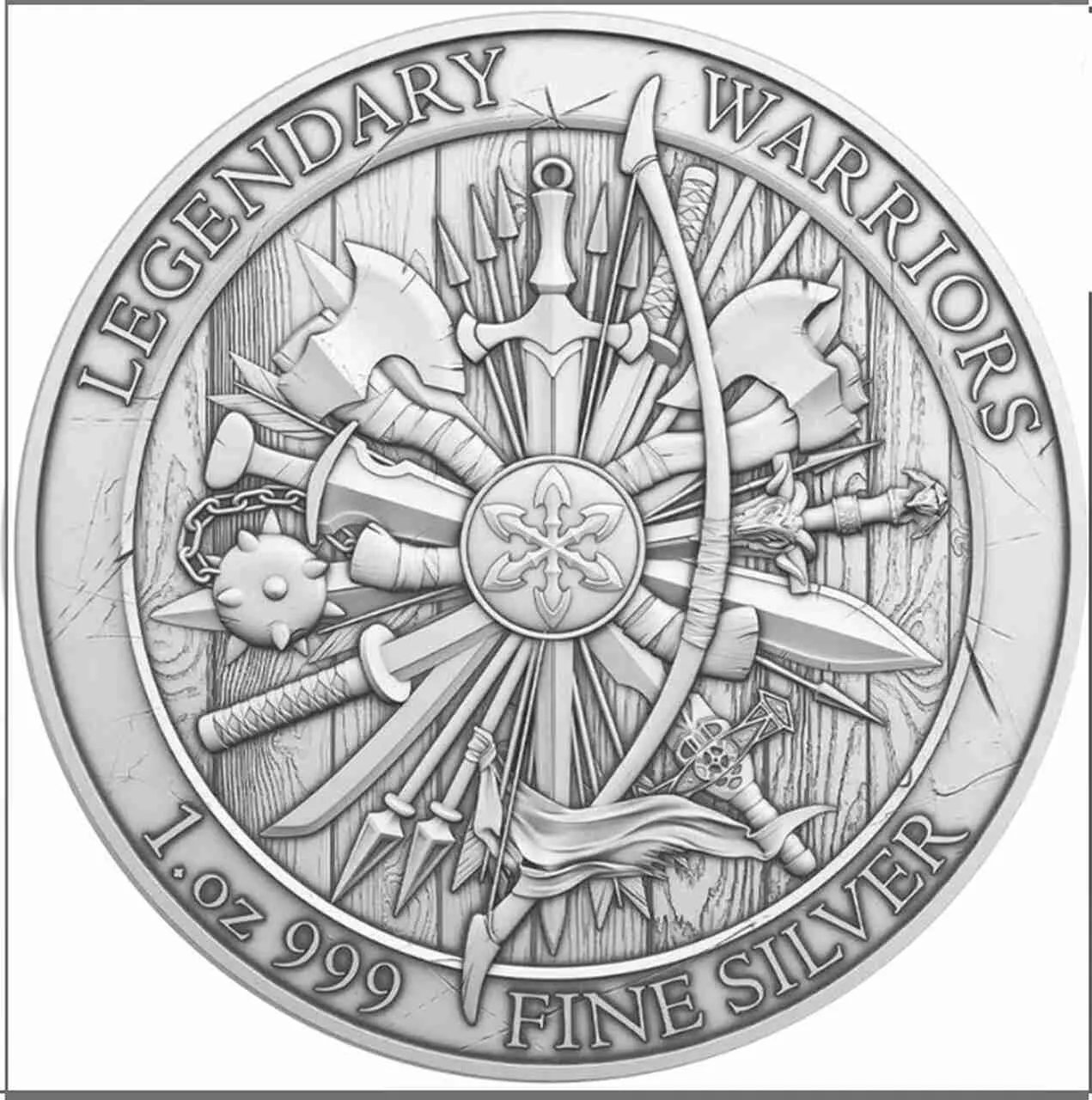 Spartacus Legendary Warriors 1 uncja srebra - obrazek 2