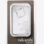 Sztabka Palladu 100 g palladu Valcambi