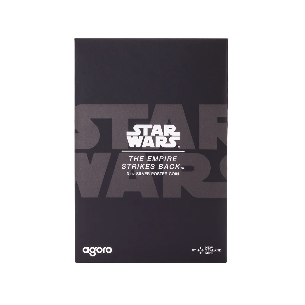 Sztabko moneta The Empire Strikes Back Star Wars 3 uncje srebra - obrazek 2