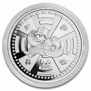 Samoa Mr. Monopoly 1 uncja srebra 2024