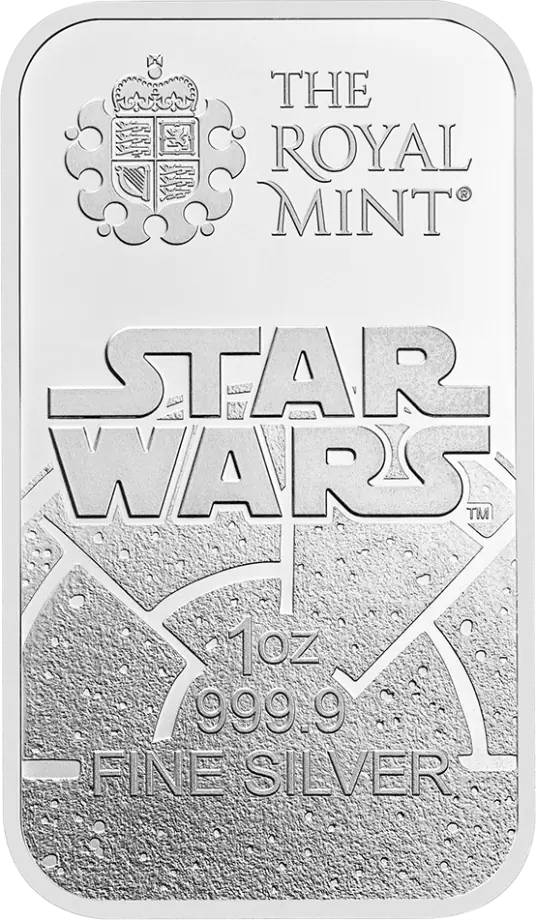 Srebrna sztabka Star Wars Dark Side 1 uncja srebra - obrazek 2