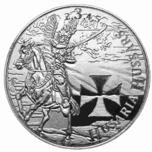 Srebrny medal Husaria III 1 uncja srebra