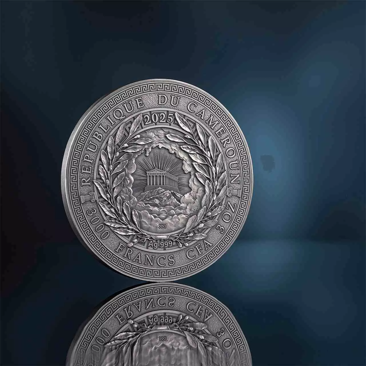 Srebrna moneta Hestia The Great Greek Mythology 3 uncje srebra 2025 - obrazek 8