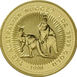 Złota moneta Australian Nugget 1 uncja Złota 1998