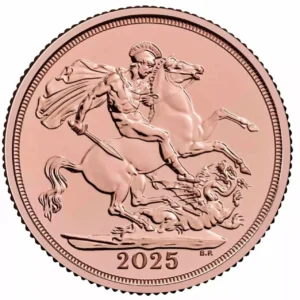 Złota moneta The Sovereign 2025