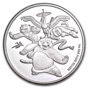 Srebrna Moneta Kung Fu Panda 15 Years of Awesomeness 1 uncja srebra 2023