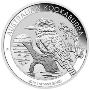 Srebrna moneta Kookaburra 1 uncja Srebra 2019