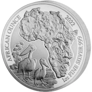 Srebrna moneta Pelican African Ounce 1 uncja srebra 2022