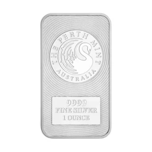 Srebrna sztabka Perth Mint 31.1 gram srebra