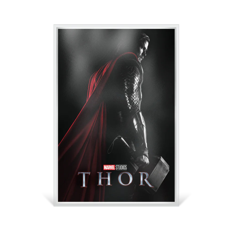 Srebrna sztabka Thor Infinity Saga Premium Silver Foil 1.5 uncji srebra 2025