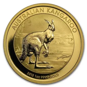 Złota moneta Australijski Kangur 1 uncja Złota 2013