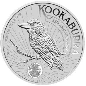 Srebrna moneta Kookaburra 1 uncja srebra 2025