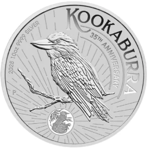 Srebrna moneta Kookaburra 10 uncji srebra 2025