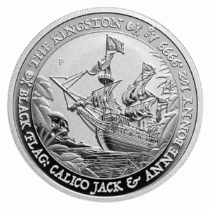 Srebrna moneta The Kingston Black Flag 1 uncja srebra 2024