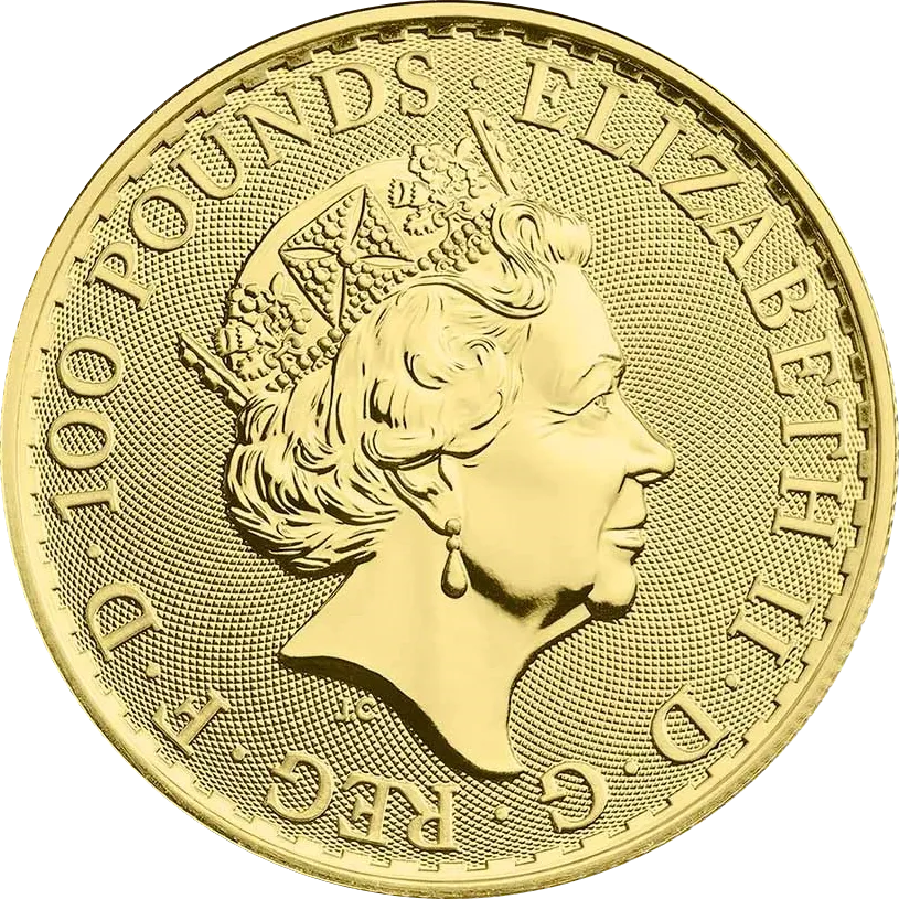 Złota moneta Britannia 1 uncja złota - obrazek 3