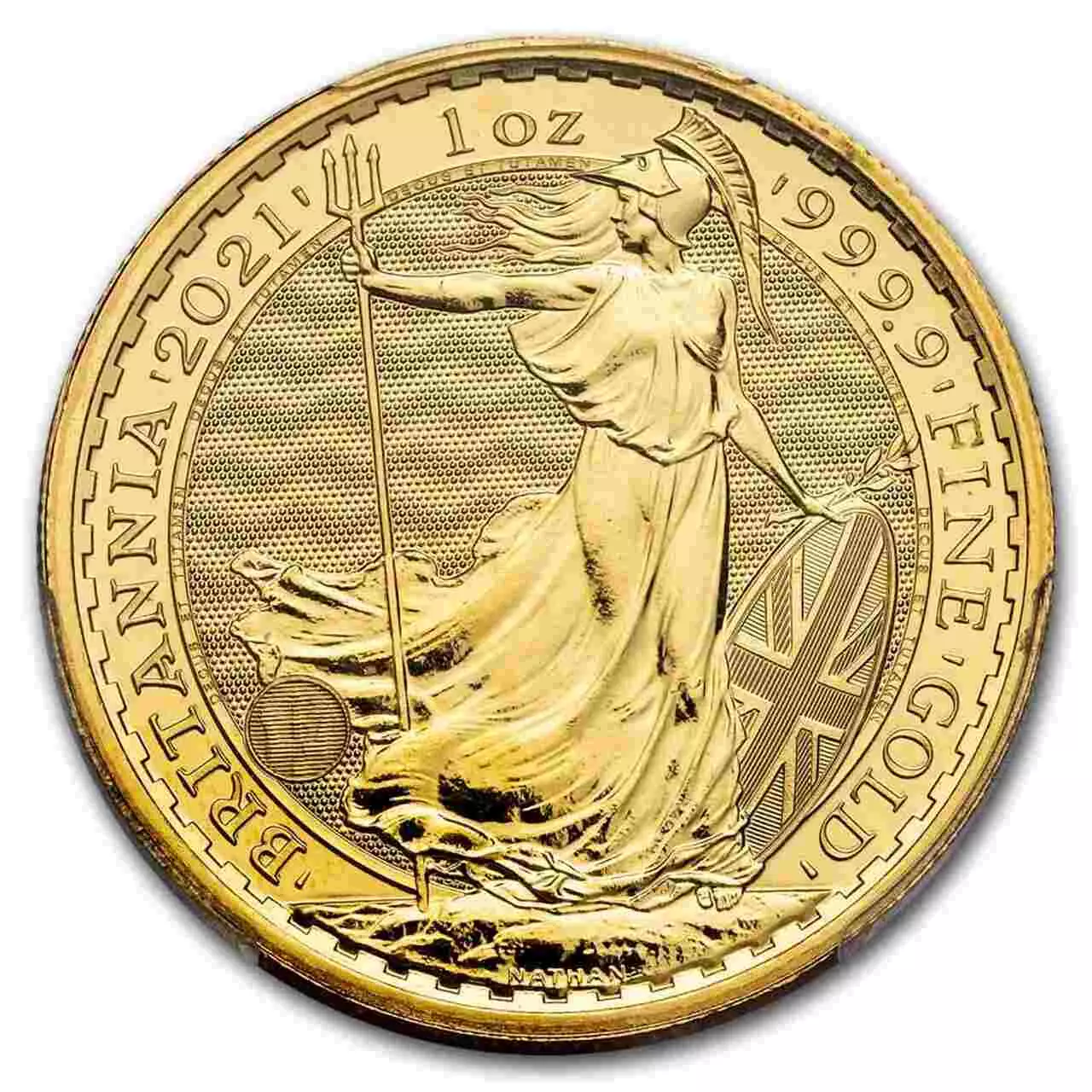 Złota moneta Britannia 1 uncja złota - obrazek 6