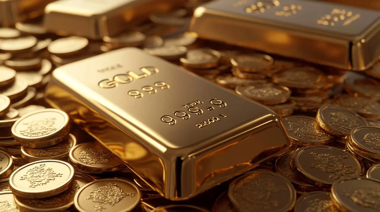 Cena złota szybuje do 3000 USD! Nowy rekord wszech czasów przez wojnę handlową 2.0