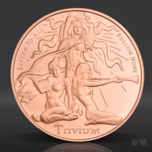 Miedziany walor Trivium Girls 1 uncja miedzi 2025