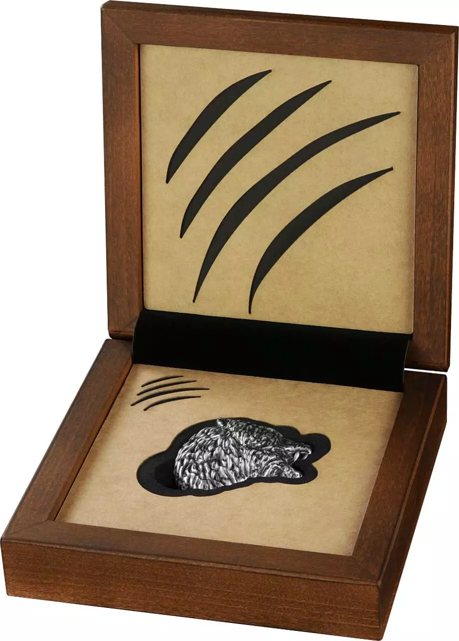 Sztabka Lana Bearlin Germania Mint 5 uncji srebra - obrazek 4