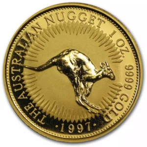 Złota moneta Australijski Kangur 1 uncja Złota 1997