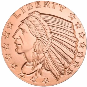 Indian Head 1 uncja miedzi