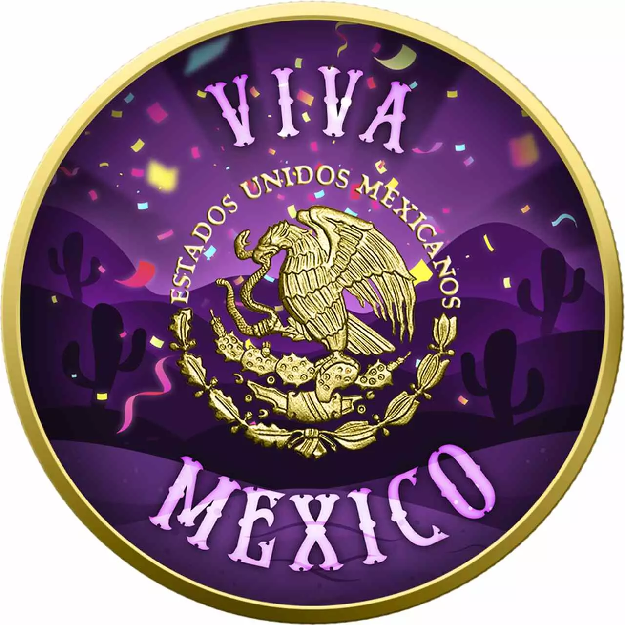 Srebrna moneta Cinco de Mayo Mexico Libertad 1 uncja srebra 2024 - obrazek 4