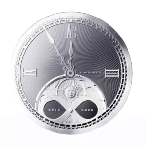 Srebrna moneta Niue Chronos 1 uncja srebra 2025