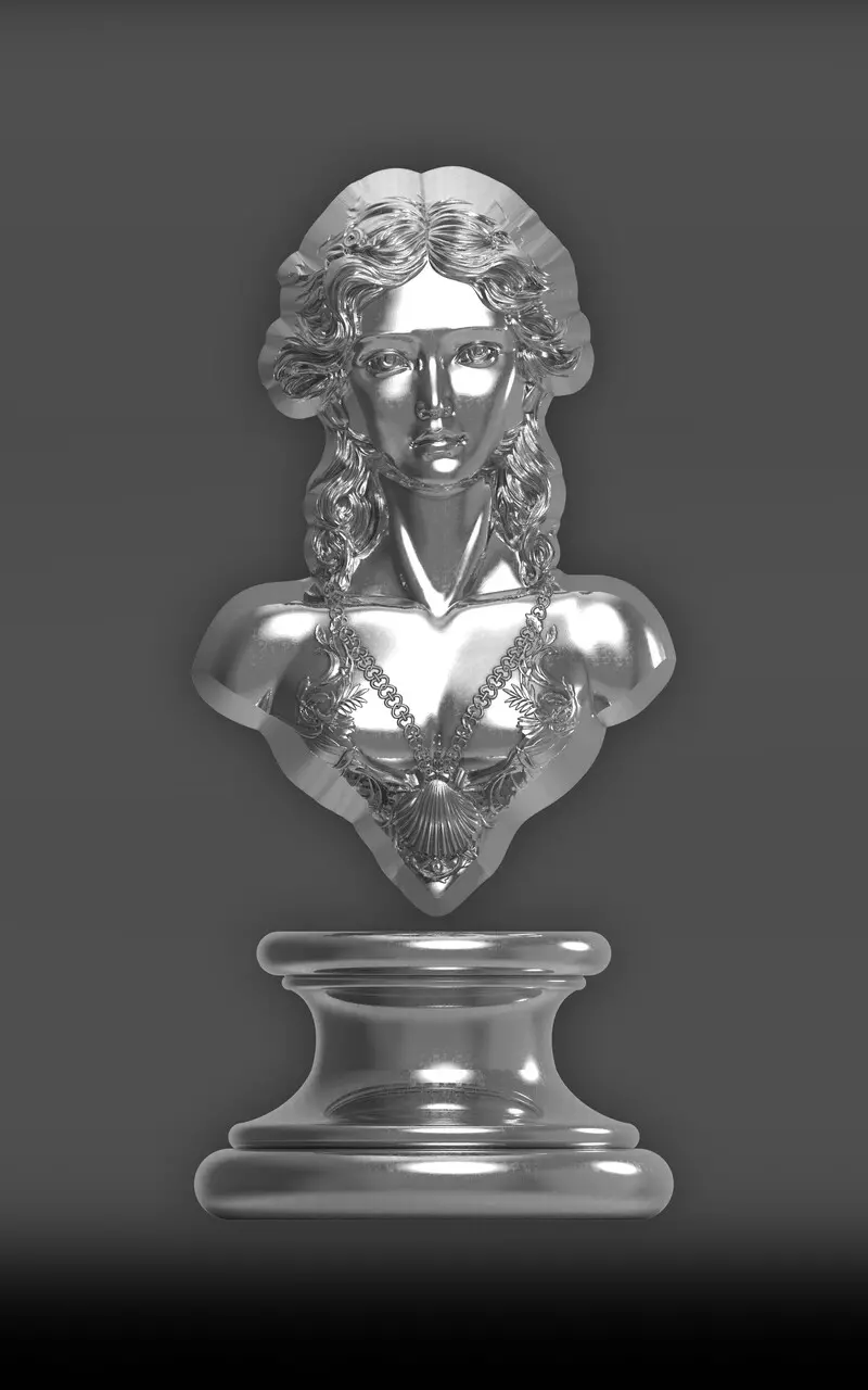 Srebrny Numizmat Venus Goddesses 2 uncje srebra - obrazek 2