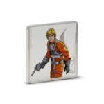 Srebrny medalion Luke Skywalker and R2-D2 1 uncja srebra 2025