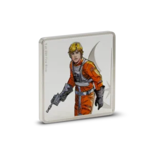 Srebrny medalion Luke Skywalker and R2-D2 1 uncja srebra 2025