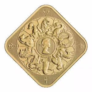 Złota Sztabka The Queen's Beast 1 uncja złota