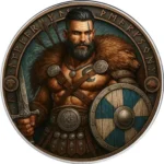 Srebrna moneta Amerykański Orzeł 1 uncja srebra 2025 Thorin Steelheart The Vikings