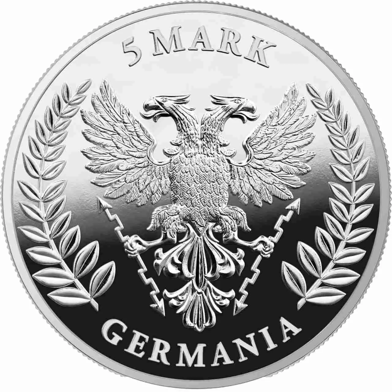 Srebrna moneta Germania 1 uncja srebra 2025 PROOF - obrazek 2